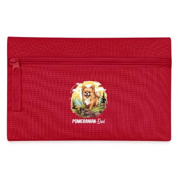 Pomeranian - Pencil Case - red - Front