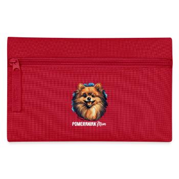 Pomeranian - Pencil Case - red - Front