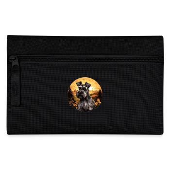 Riesenschnauzer - Federtasche - Schwarz - Vorne