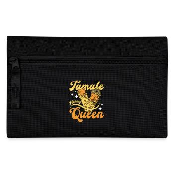Tamale making queen - Federtasche - Schwarz - Vorne