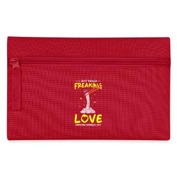 Shiritaki Noodles - Pencil Case - red - Front