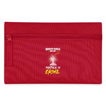 Shiritaki Noodles - Pencil Case - red - Front