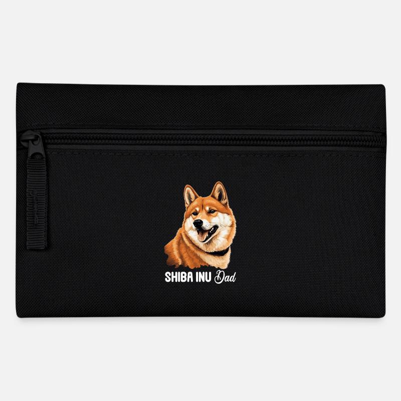 Shiba Inu - Pencil Case - black