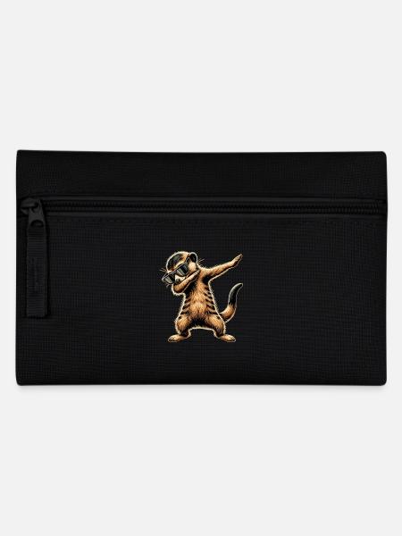 Tamponner le suricate avec des lunettes de soleil Cool Meerkat - Trousse - noir