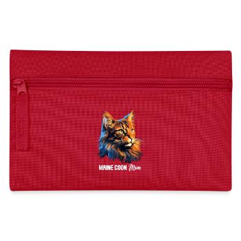 Maine Coon - Pencil Case - red - Front