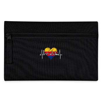 Sylt Skyline North Sea Heartbeat North Frisia Sylter - Pencil Case - black - Front
