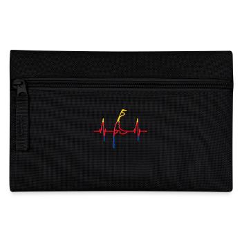 Sylt Skyline North Sea Heartbeat North Frisia Sylter - Pencil Case - black - Front