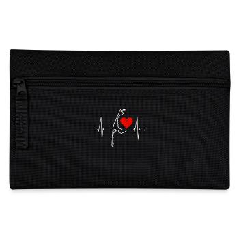 Sylt Skyline North Sea Heartbeat North Frisia Sylter - Pencil Case - black - Front