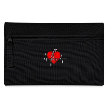 Sylt Skyline North Sea Heartbeat North Frisia Sylter - Pencil Case - black - Front