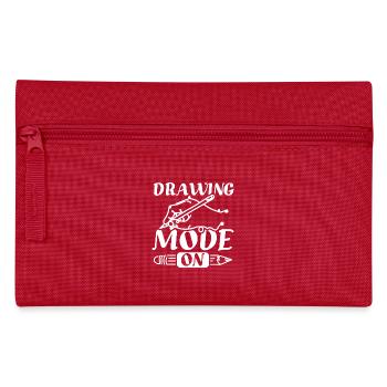 Drawing mode on - Federtasche - Rot - Vorne