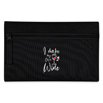 Wine making I make my own wine - Pencil Case - black - Front