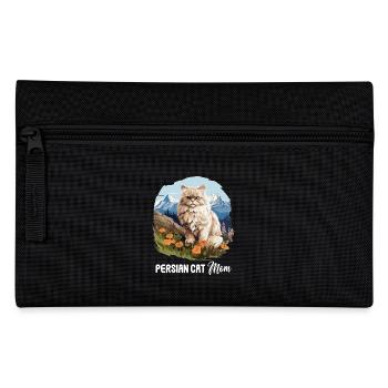 Persian Cat Perser Katze - Pencil Case - black - Front