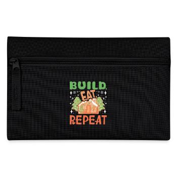Maison en pain d’épice de Noël construire manger répéter - Trousse - noir - Devant