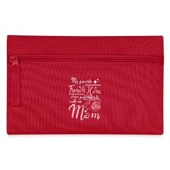 Mon corniste préféré m’appelle maman - Trousse - rouge - Devant