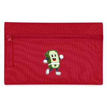 Billet de banque Jogger Jogging Sports - Trousse - rouge - Devant
