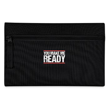 You make me ready Denglish - Pencil Case - black - Front