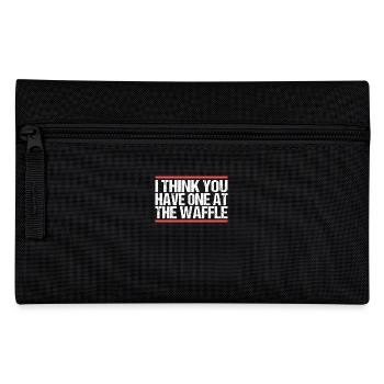 Je pense que vous en avez un à la gaufre Denglisch - Trousse - noir - Devant