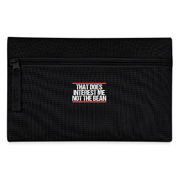 That does interest me not the bean Denglisch - Pencil Case - black - Front