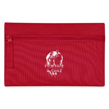 Classic Film Noir Inspired Designer Artwork - Pencil Case - red - Front