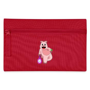 Raquette de tennis Pig - Trousse - rouge - Devant