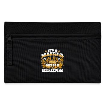 Beekeeper Beekeeping Bee Honey - Pencil Case - black - Front