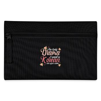Drame coréen Le seul drame que je veux, c’est coréen - Trousse - noir - Devant