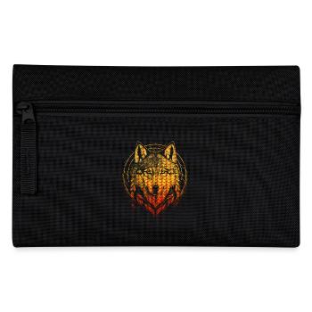 Wolf - Federtasche - Schwarz - Vorne