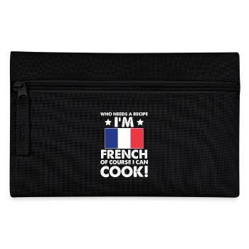 French Cuisine Cook Chef I´m French Of Course I - Pencil Case - black - Front