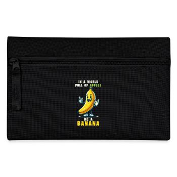 Bananenfruchtliebhaber Lustiger Bananen-Comic - Federtasche - Schwarz - Vorne