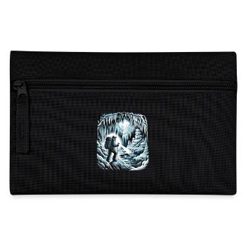 Ice Caving Adventure Apparel Ice Cave - Pencil Case - black - Front