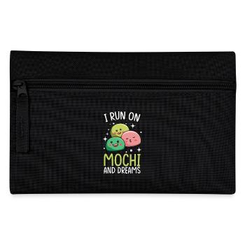 Kawaii Mochi and Dreams Japanese Dessert Lover - Pencil Case - black - Front