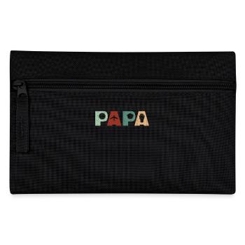 Pilote Aviation Rétro Vintage Avion Père Papa - Trousse - noir - Devant