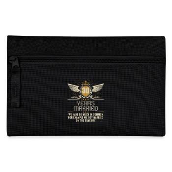 We have a lot in common 30th wedding anniversary - Pencil Case - black - Front