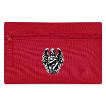 Mournful Gothic Angel: Artistic Elegance - Pencil Case - red - Front