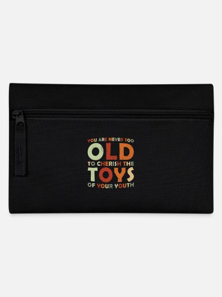 Spielzeug Sammler Spielzeug Sammeln Geschenk - Federtasche - Schwarz