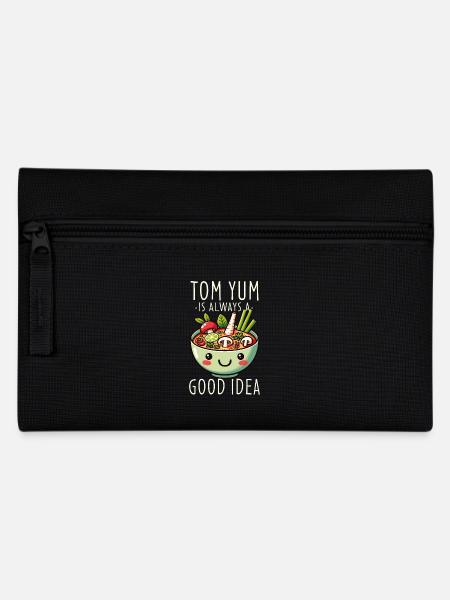 Tom Yum Soup Lover's Delight - Einzigartige thailändische Küche - Federtasche - Schwarz