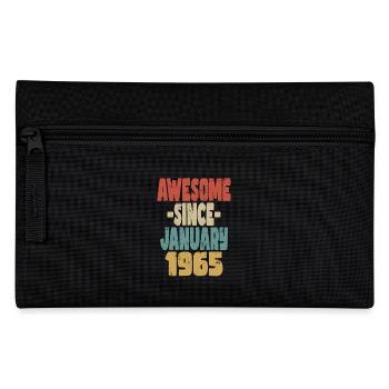 Awesome January 1957 - Pencil Case - black - Front