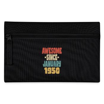 Génial janvier 1960 - Trousse - noir - Devant