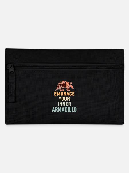 Armadillo Chlamyphoridae Enthusiast Exclusive - Pencil Case - black