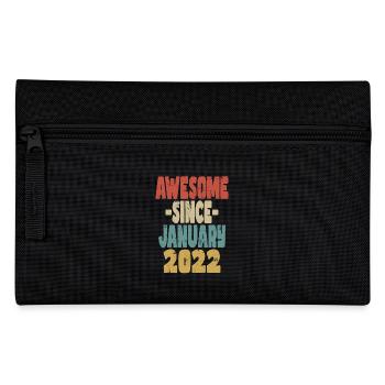 Awesome January 2022 - Pencil Case - black - Front