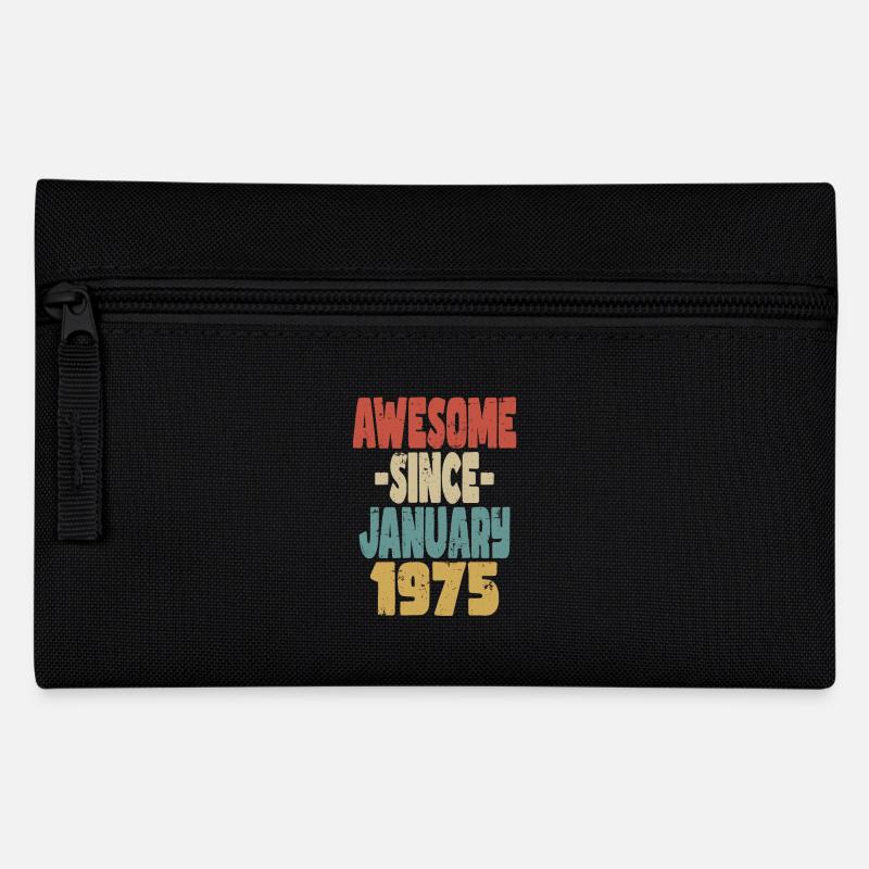 Génial janvier 1975 - Trousse - noir