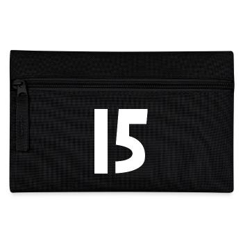 15. 15 YEARS. 15th ANNIVERSARY. 15 YEAR ANNIVERSARY. - Pencil Case - black - Front