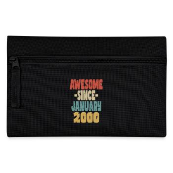 Awesome January 2000 - Pencil Case - black - Front