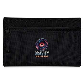 L’art des trous noirs d’astrophysique avec la gravité toujours - Trousse - noir - Devant