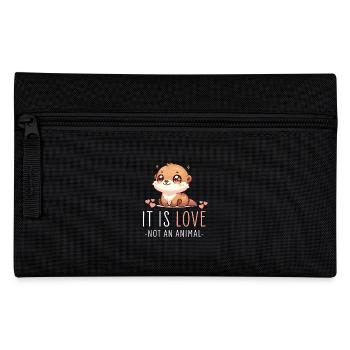 Graphique de loutre mignon parfait pour les amoureux des animaux et - Trousse - noir - Devant