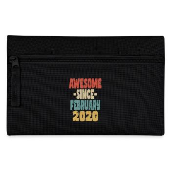 Awesome February 2020 - Pencil Case - black - Front