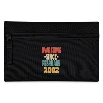 Awesome February 2002 - Pencil Case - black - Front