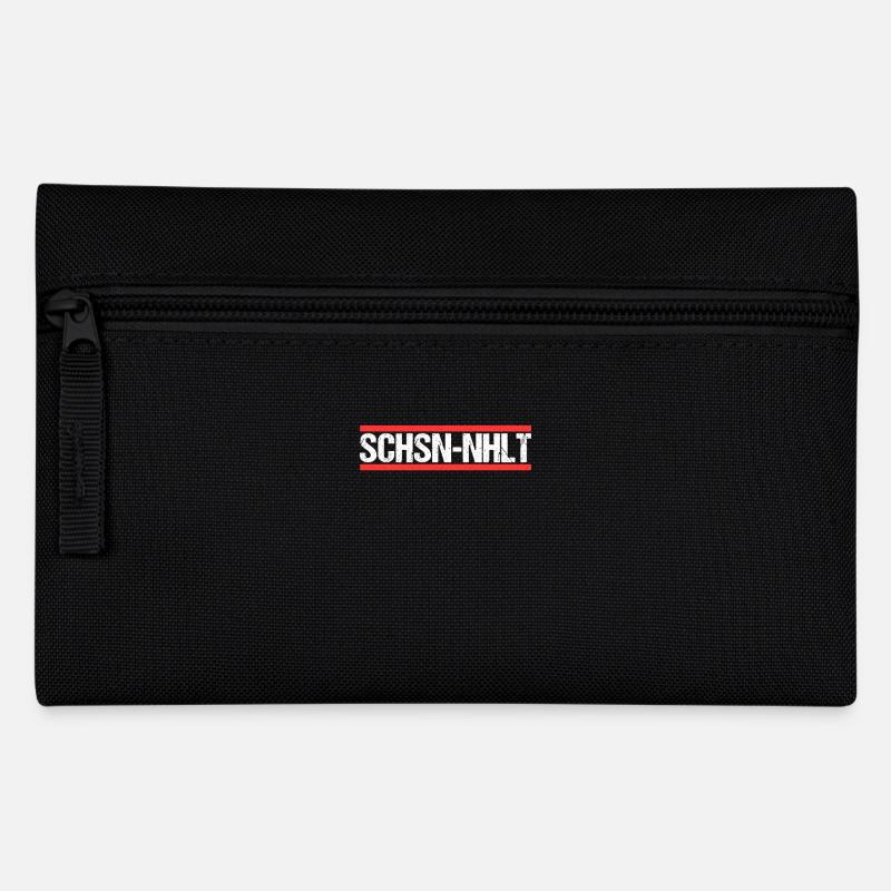 Sachsen Anhalter Sachsen Anhalterin Sachsen Anhalt - Federtasche - Schwarz