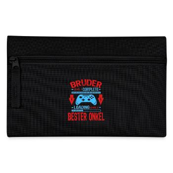 Bruder Level Complete Werdender Onkel Loading - Federtasche - Schwarz - Vorne