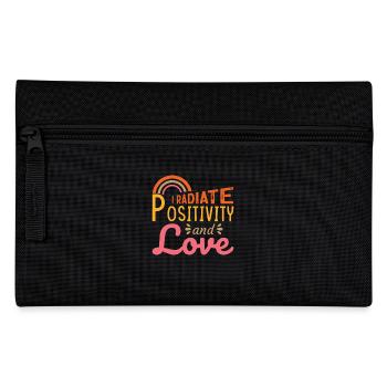 Conception d’affirmations positives inspirantes pour - Trousse - noir - Devant